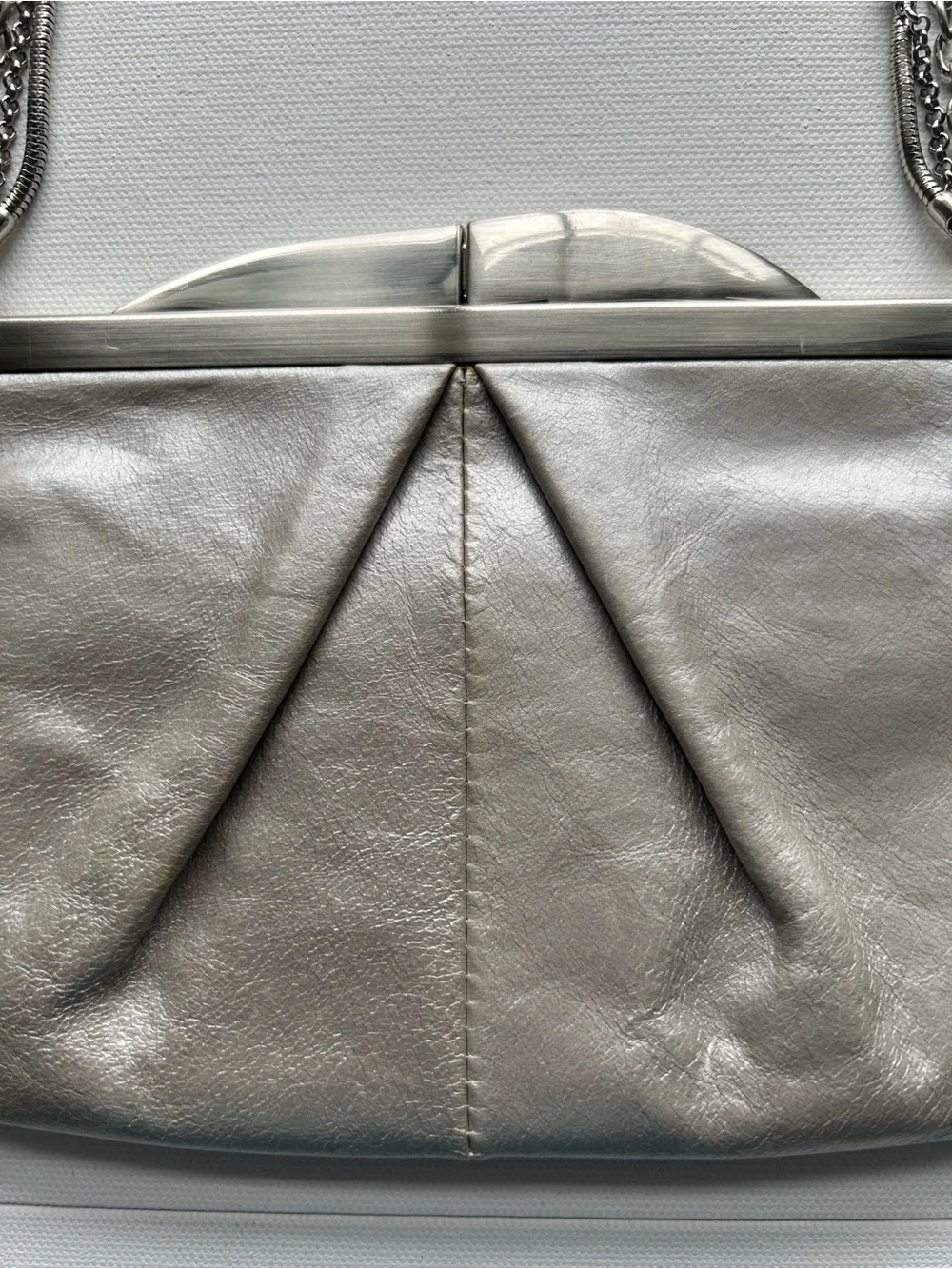 HOBO International Hayward Clutch in Silver